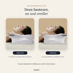 Deux hauteurs : côté haut et côté bas